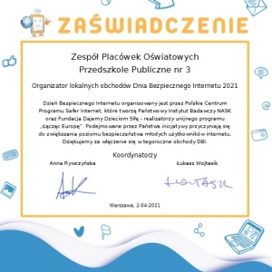 zaświadczenie