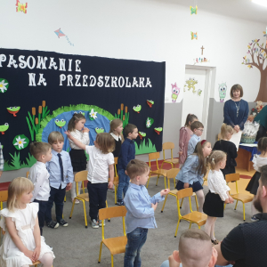 Pasowanie na przedszkolaka