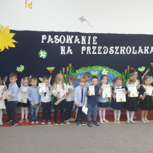 Pasowanie na przedszkolaka