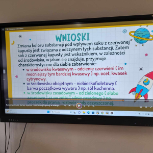 efekty pracy uczniów kl. 8a