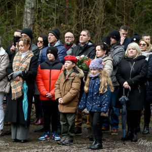 podczas obchodów 84. rocznicy egzekucji w lesie na Borze