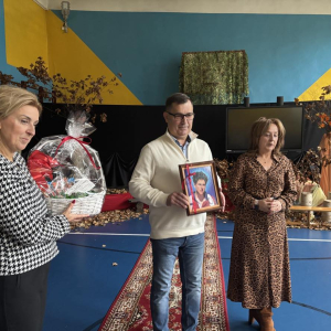 spotkanie z Przewodniczącym Rady Miasta Grzegorzem Małkusem