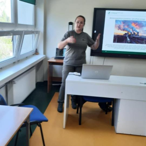 Spotkanie z panią Leśnik 