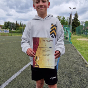 kapitan drużyny Krystian Ludew