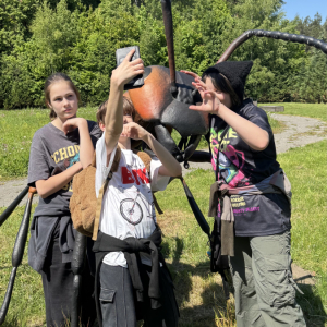 sesja fotograficzna w parku Janowa Lubelskiego