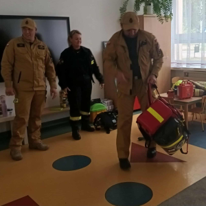  Europejski Dzień Przywracania Czynności Serca - spotkanie ze strażakami