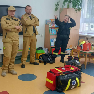  Europejski Dzień Przywracania Czynności Serca - spotkanie ze strażakami