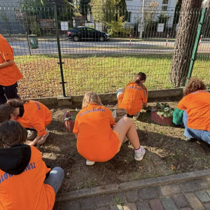 Wolontariusze z SP2 wraz z opiekunami włączyli się w akcję „Pola Nadziei”. 