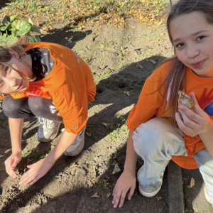 Wolontariusze z SP2 wraz z opiekunami włączyli się w akcję „Pola Nadziei”. 