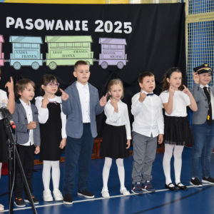 uroczystość pasowania na ucznia klasy pierwszej