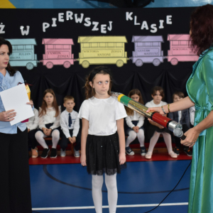 uroczystość pasowania na ucznia klasy pierwszej