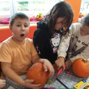 ŚWIĘTO WESOŁEJ DYNI W NASZEJ ŚWIETLICY