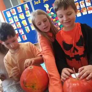 ŚWIĘTO WESOŁEJ DYNI W NASZEJ ŚWIETLICY