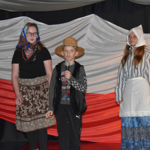 Wieczornica z okazji 107. rocznicy odzyskania przez Polskę Niepodległości