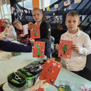"Kartka Bożonarodzeniowa" - warsztaty dla najmłodszych 