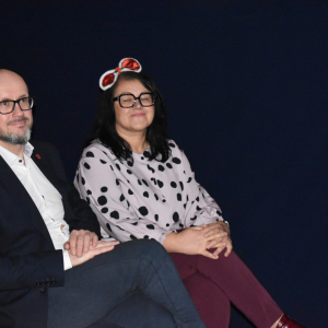 Prezydent Miasta Arkadiusz Bogucki i Zastępca Przewodniczącego Rady Miasta Ewa Warszawa