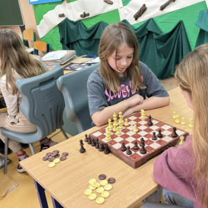 Zajęcia koła szachowego