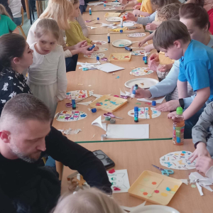 Warsztaty wielkanocne w przedszkolu. 