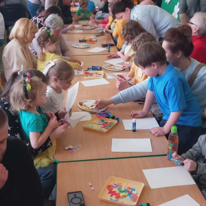 Warsztaty wielkanocne w przedszkolu. 