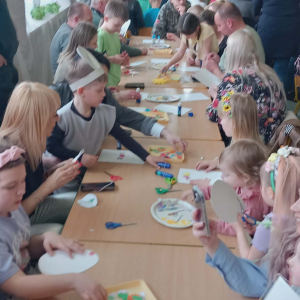 Warsztaty wielkanocne w przedszkolu. 