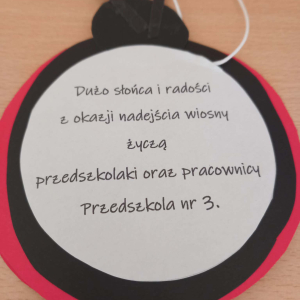 Przedszkolaki witają wiosnę